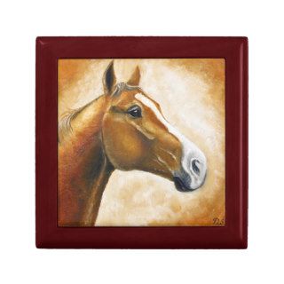 horse head painting jewelry boxes