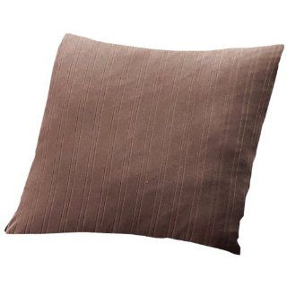 Sure Fit Stretch Pinstripe 18 Inch Pillow, Chocolate   Throw Pillows