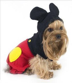 Mouse "Mickey" Costume For Dogs   Size 4 (12.5" l x 16"   18.5" g)  Pet Costumes 