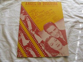 ANGEL IN DISGUISE ANN SHERIDAN 1939 SHEET MUSIC FOLDER 447 SHEET MUSIC ANGEL IN DISGUISE ANN SHERIDAN 1939 SHEET MUSIC FOLDER 447 SHEET MUSIC Books