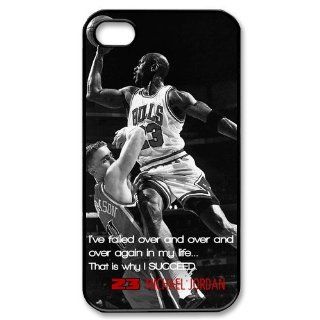 Michael Jordan Chicago Bulls Superstar Hard Case Cover Design for iphone 4/4s Case, Best Gift Choice for Jordan Fans  Sports Fan Cell Phone Accessories  Sports & Outdoors