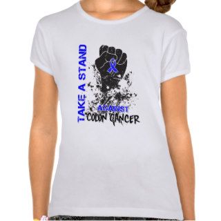 Take a Stand Against Colon Cancer T shirts