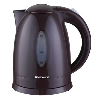 Ovente Brown 1.7 liter Cord free Electric Kettle Ovente Electric Tea Kettles