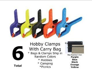 VAS 6 Pc Hobby Spring Clamps with Bag   Hobbies, Camping, Picnics & Honey Do's  Other Products  