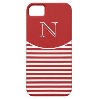 Mason Red Classic Letter Personalziable iPhone 5 Covers