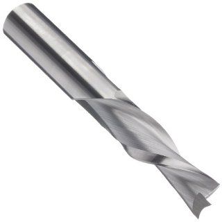 LMT Onsrud 57 280 Solid Carbide Downcut Spiral Wood Rout, Inch, Uncoated (Bright) Finish, 30 Degree Helix, 2 Flutes, 2.5000" Overall Length, 0.2500" Cutting Diameter, 0.2500" Shank Diameter Spiral Router Bits