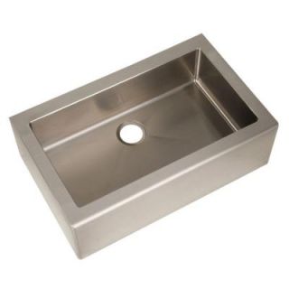Astracast Apron Front Stainless Steel 33x20x10 0 Hole Single Bowl Kitchen Sink AS AP10LXUSUM