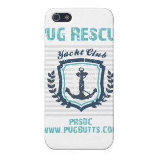 Pug Rescue of San Diego Co. Yacht Club iPhone 5 Case