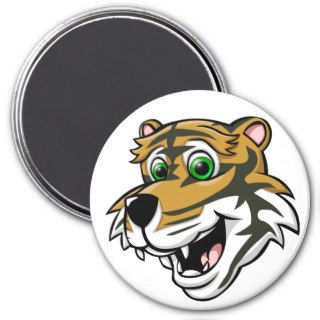 Cartoon Tiger Refrigerator Magnet