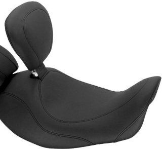 06 HARLEY FXDBI Mustang Wide Tripper Forward Solo Seat with Backrest   Diamond Pattern Automotive