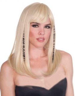 Set of 2 White and Black Zebra Striped Punk Glamour Costume Hair Extensions Clothing