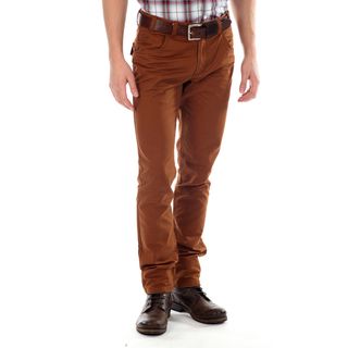 191 Unlimited Men's Orange Straight Leg Five Pocket Pants 191 Unlimited Jeans & Denim