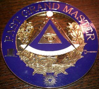 Freemason Past Grand Master Cut Out Car Emblem 