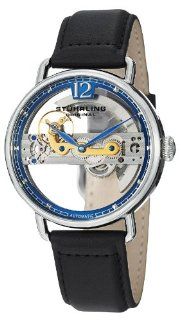 Stuhrling Original Men's 465.33156 "Symphony Aristocrat" Stainless Steel Automatic Watch with Leather Band Watches