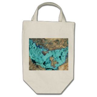 Canvas Tote  Azurite & Malachite Tote Bag