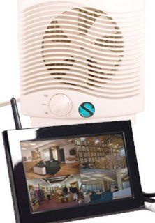 EyeSpySupply Wireless Covert Air Purifier With LCD Monitor and Remote View  Camera And Photography Products  Camera & Photo