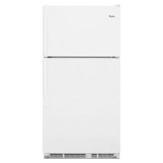Whirlpool 18.5 cu. ft. Top Freezer Refrigerator in White WRT108TFYW