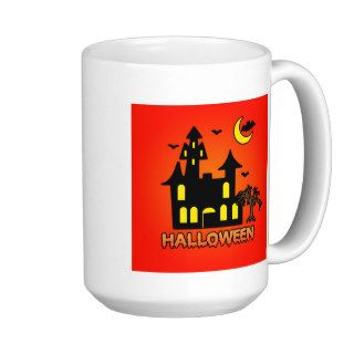 Haunted House Halloween Coffee Mug