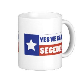 Texas Secede Coffee Mugs