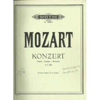 Mozart Konzert, Edition Peters, No. 2897, KV 466 Mozart Books