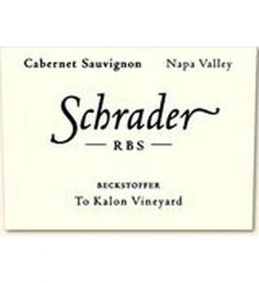 Schrader Cellars RBS Beckstoffer To Kalon Vineyard Cabernet Sauvignon 2009 Wine