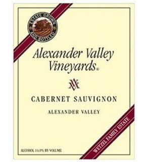 Alexander Valley Vineyards Cabernet Sauvignon 2010 750ML Wine
