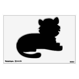 Tiger Silhouette Wall Decal