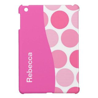 Pink Polka Dot iPad Mini Case