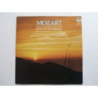 Mozart Piano Concert No.21 in C (K.467). & No. 23 in A (K.488). Felicja Blumental, Piano; Leopold Hager conducting the Mozarteum Orchestra of Salzburg. Vinyl. Music