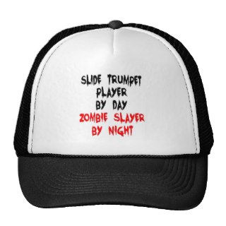 Zombie Slayer Slide Trumpet Player Hat