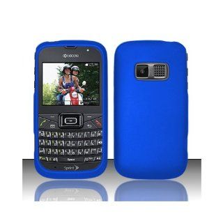 Blue Hard Cover Case for Kyocera Brio Cell Phones & Accessories