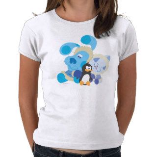Blue's Clue   Blue, Periwinkle, and Penguin Tshirts
