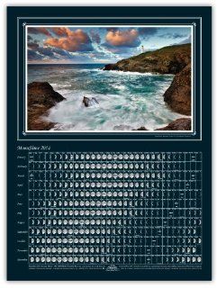 Lunar Calendar 2014, MoonShine, Seascape   Prints