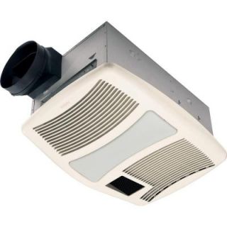 NuTone Ultra Silent 110 CFM Ceiling Exhaust Fan with Light and Heater QTXN110HFLT