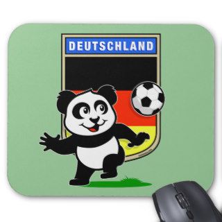 Germany Football Panda Mouse Mat