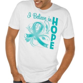 Ovarian Cancer Awareness I Believe in Hope Shirt