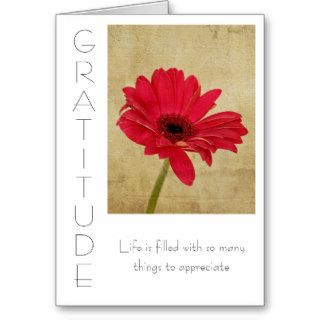 Gratitude Inspirational Card