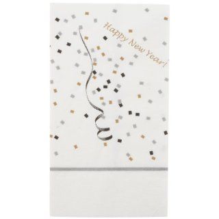 Dinex DXHS470DN01 Paper Confetti and Streamers Design 2 Ply Dinner Napkin with 1/8 Fold and Coin Edge Embossed, 17" Length x 15" Width (Pack of 100)