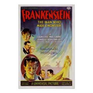 Monster maker Vintage Movie poster