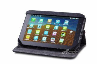 Acase Vintage Acme Black Leather Case with Stand for Samsung Galaxy Tab P1000 WiFi 3G  Players & Accessories
