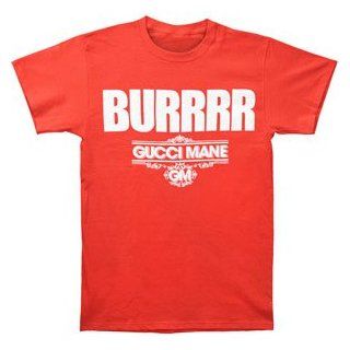 Gucci Mane BURRRR T shirt Music Fan T Shirts Clothing