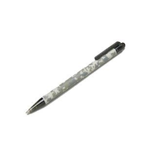 Skilcraft ACU 500 Slim Line Pen, Camouflage, Barrel, Medium Point, Black Ink, Box of 12 (7520 01 457 5400)  Rollerball Pens 