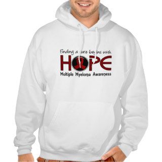 Cure Begins With Hope 5 Multiple Myeloma Hoodie