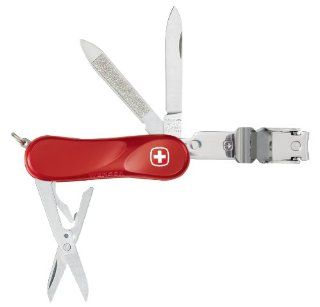 Wenger 16930 Swiss Army Evolution Nail Clipper, Red
