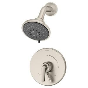 Symmons Elm 1  Handle Shower Faucet Trim in Satin Nickel (Valve not included) S 5501 STN TRM