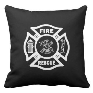 Fire Rescue Throw Pillows