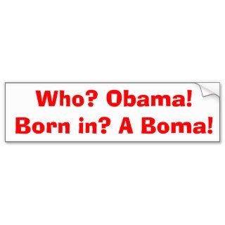 Conservative Products Bumper Sticker