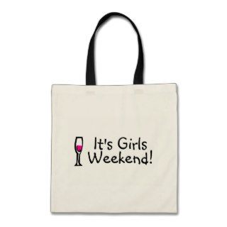 Its Girls Weekend Wine Bags