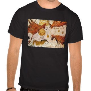 Ancient Lascaux Bulls Shirts