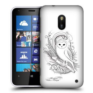 Head Case Designs Owl Flourishing Calligraphy Hard Back Case Cover for Nokia Lumia 620 Cell Phones & Accessories
